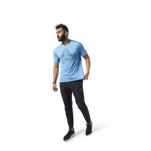 Reebok One Series Training ACTIVCHILL Move T Shirt Herren - Blau - DE 025-CUK